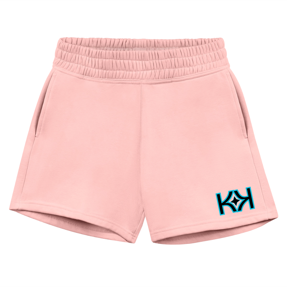 KK Logo - Women's Jogger Short - light pink