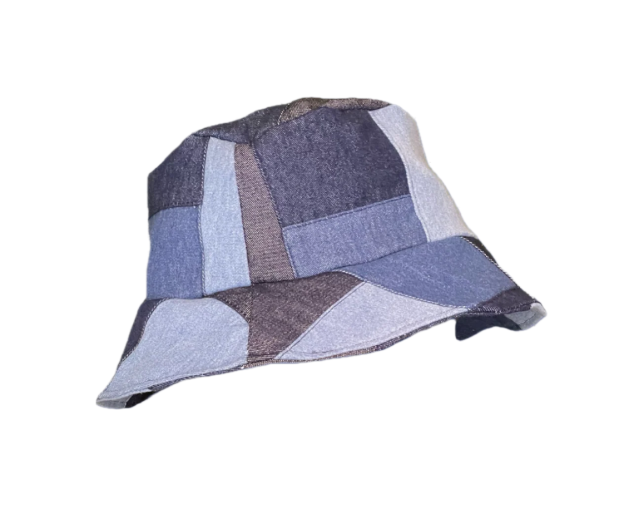 Denim Block Bucket Hat