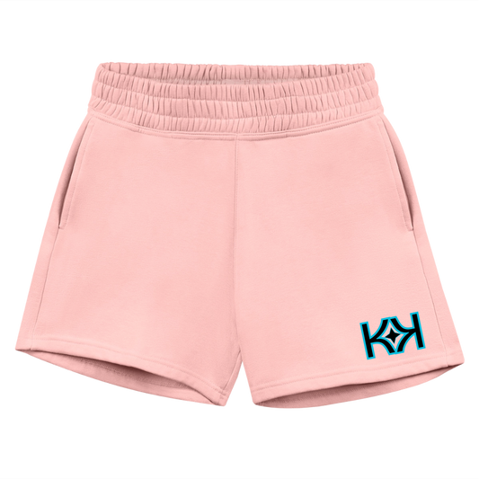 KK Logo - Women's Jogger Short - light pink
